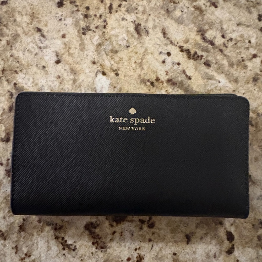 Kate Spade Classic Black Clutch